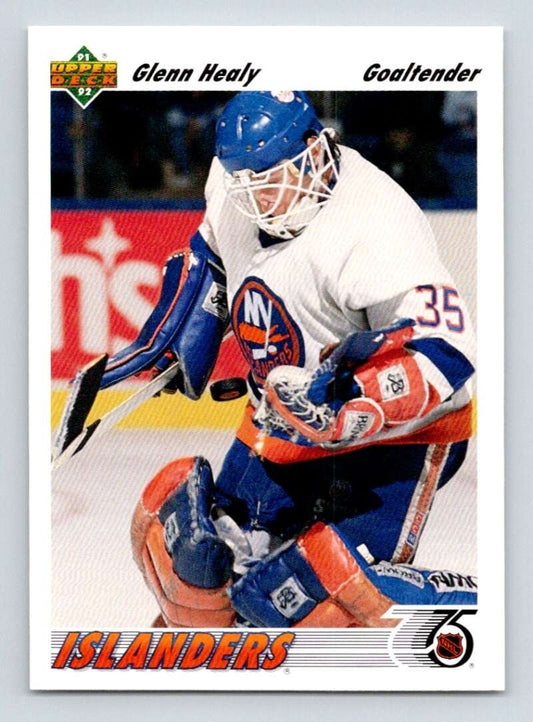 1991-92 Upper Deck #224 Glenn Healy  New York Islanders  Image 1