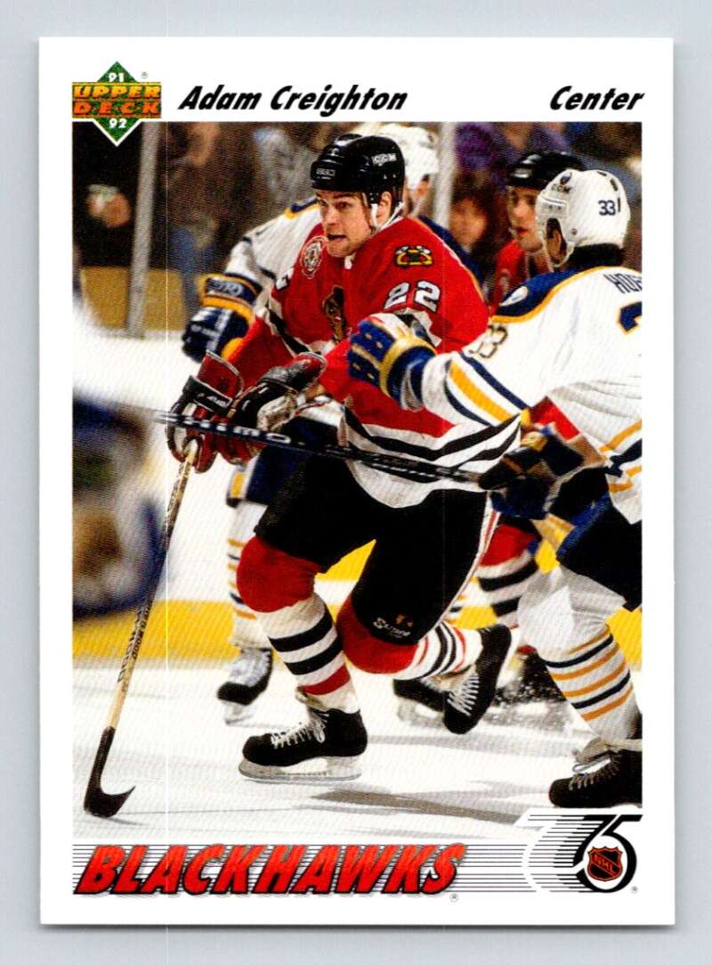 1991-92 Upper Deck #254 Adam Creighton Image 1