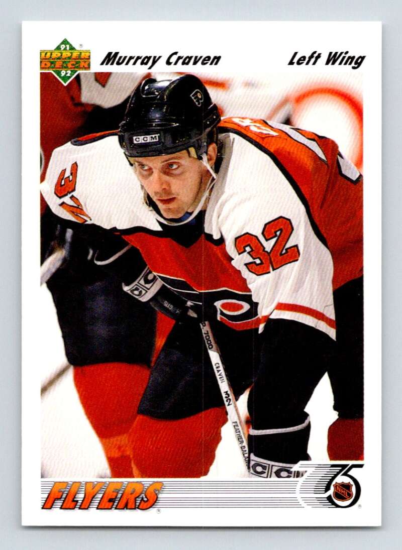 1991-92 Upper Deck #306 Murray Craven Image 1