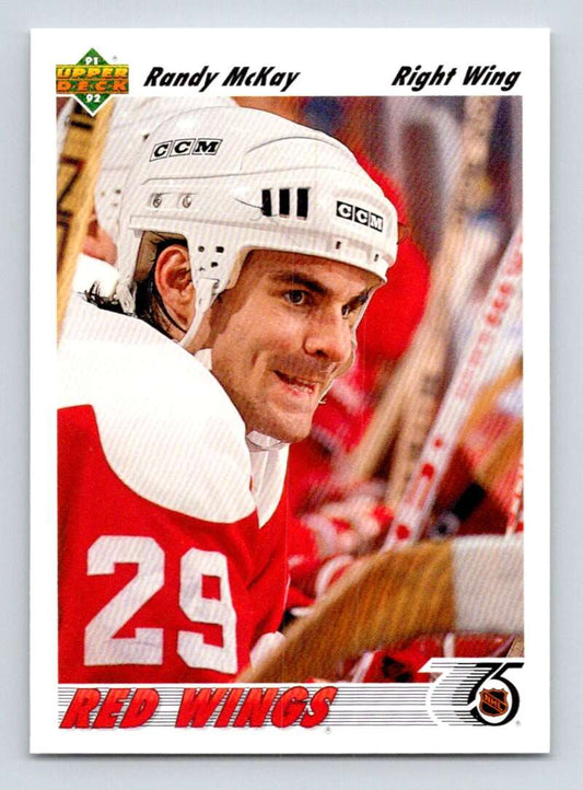 1991-92 Upper Deck #313 Randy McKay  New Jersey Devils  Image 1