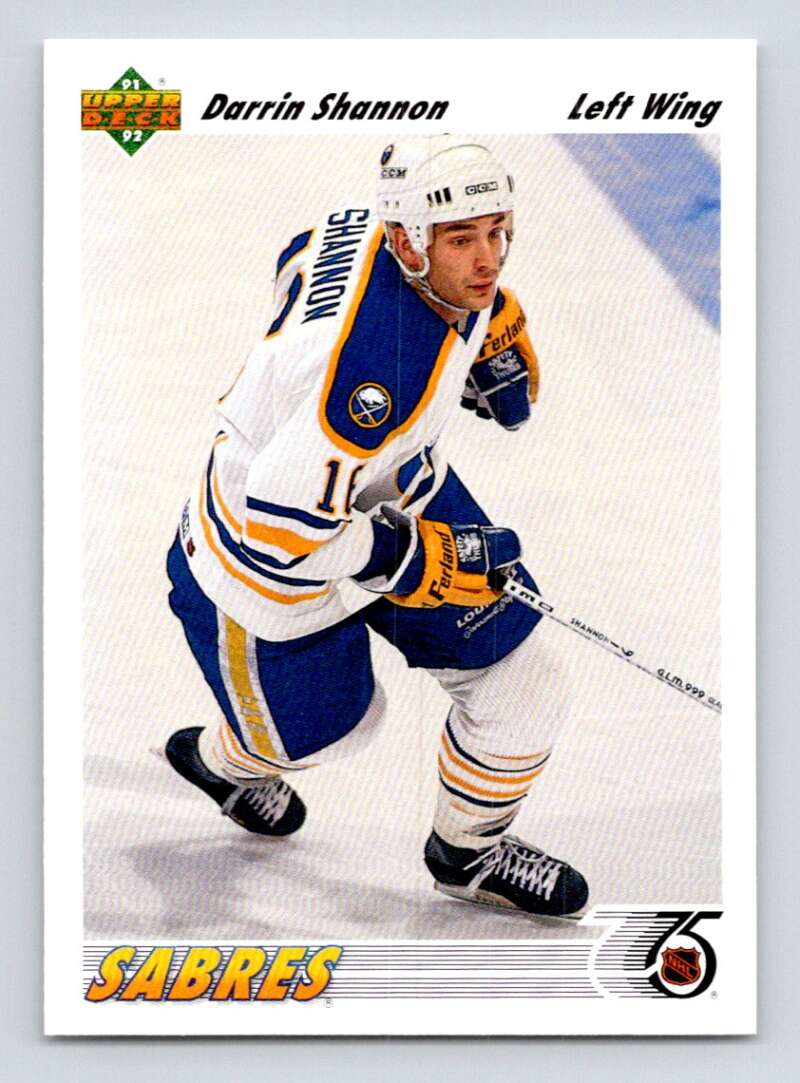 1991-92 Upper Deck #322 Darrin Shannon Image 1