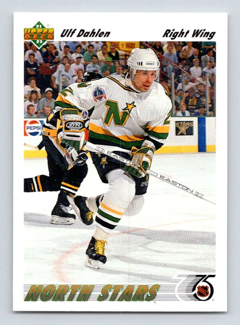 1991-92 Upper Deck #348 Ulf Dahlen Minnesota North Stars Image 1