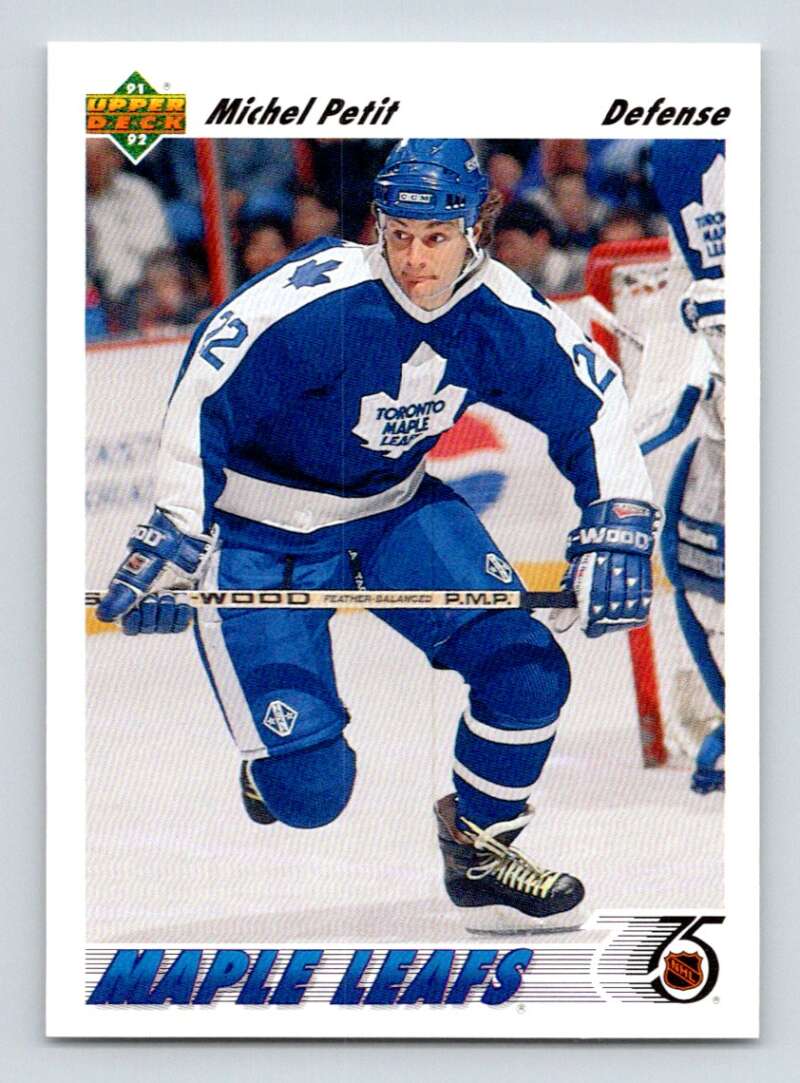 1991-92 Upper Deck #359 Michel Petit Image 1