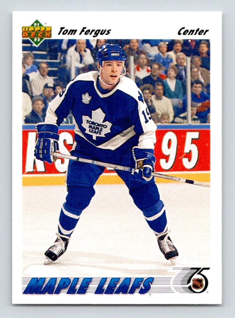 1991-92 Upper Deck #384 Tom Fergus Image 1