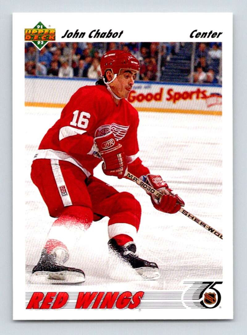 1991-92 Upper Deck #393 John Chabot Image 1