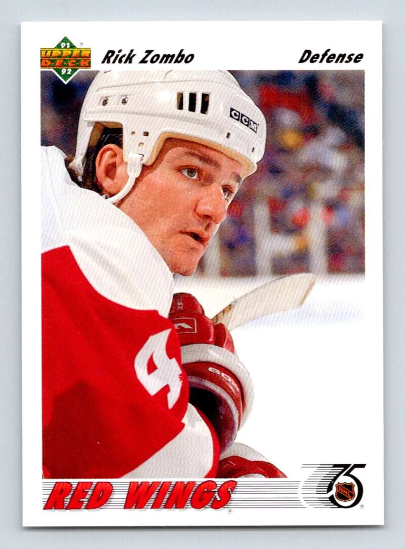1991-92 Upper Deck #395 Rick Zombo Image 1