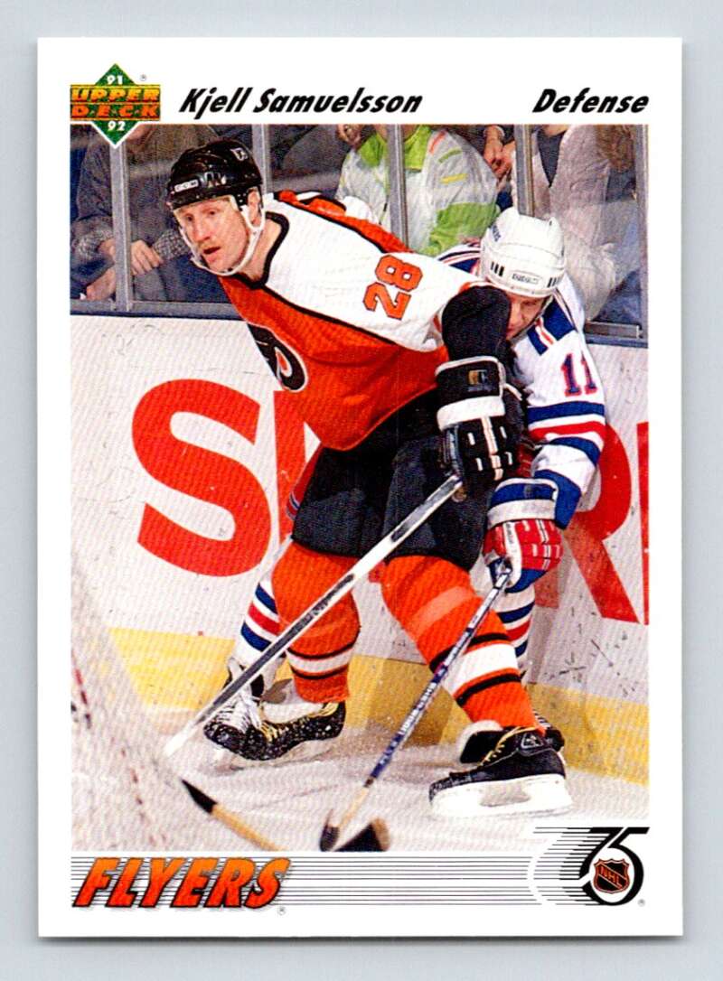 1991-92 Upper Deck #396 Kjell Samuelsson Image 1