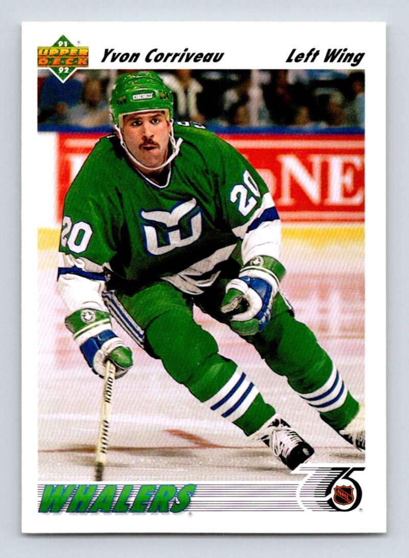 1991-92 Upper Deck #407 Yvon Corriveau Image 1