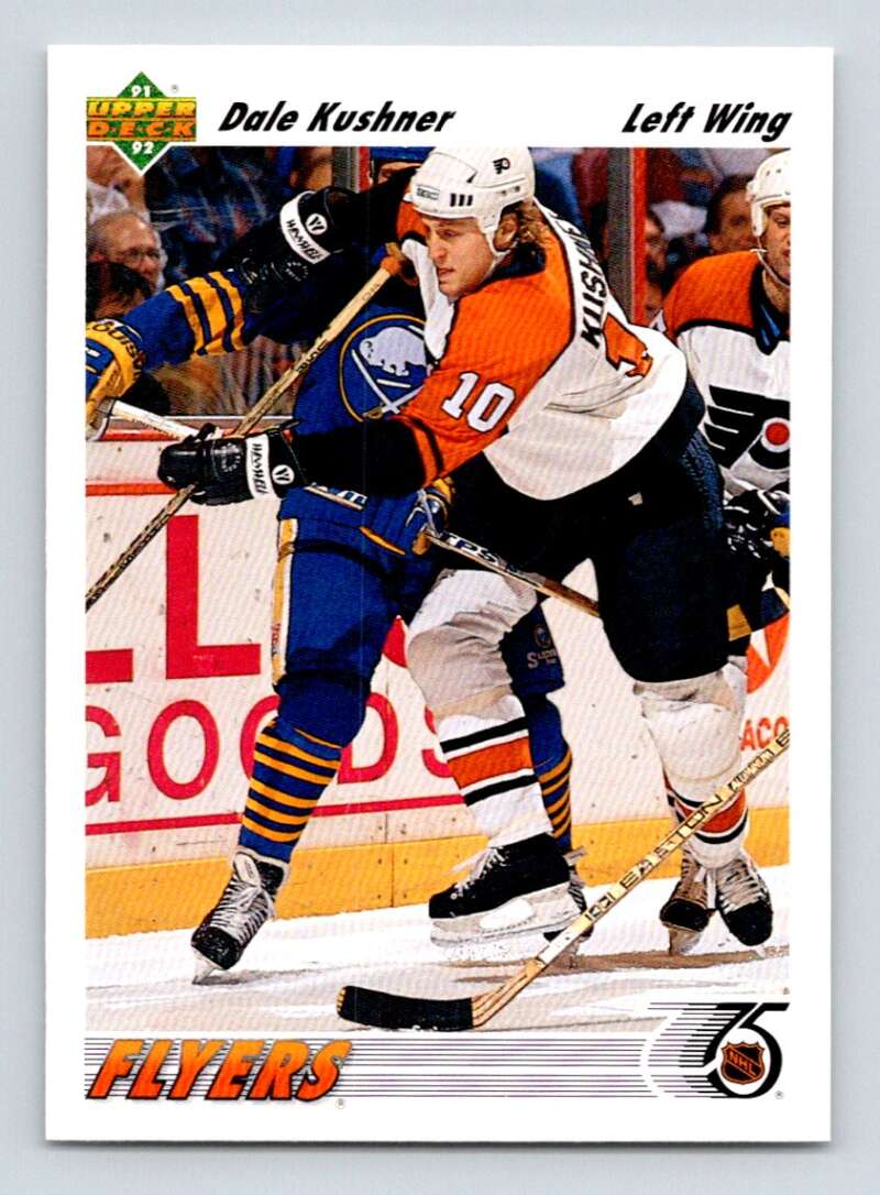 1991-92 Upper Deck #429 Dale Kushner Philadelphia Flyers Image 1