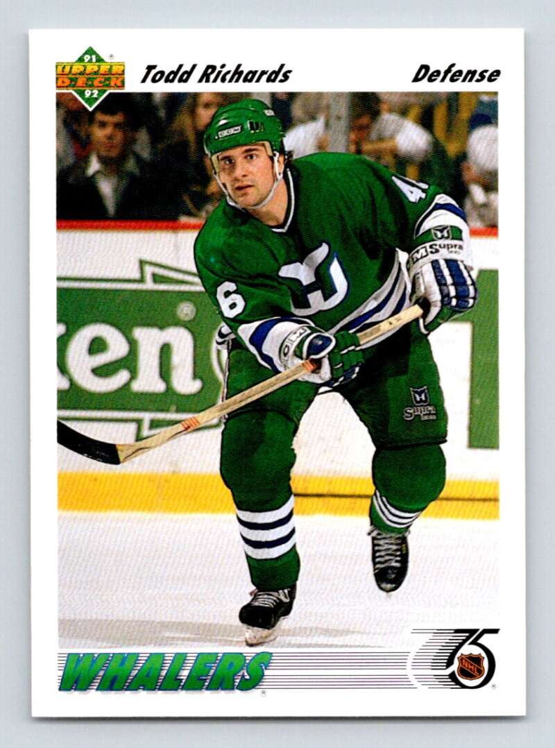 1991-92 Upper Deck #430 Todd Richards Image 1