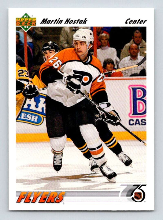 1991-92 Upper Deck #473 Martin Hostak  Philadelphia Flyers  Image 1