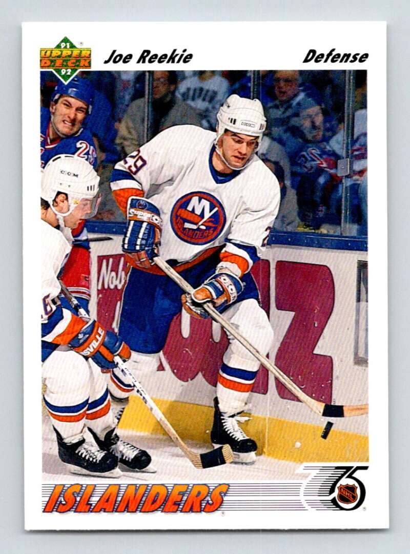 1991-92 Upper Deck #483 Joe Reekie Image 1