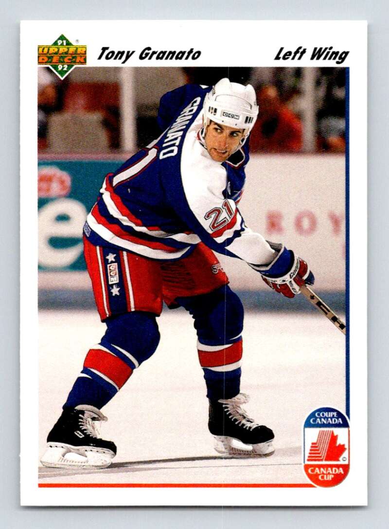 1991-92 Upper Deck #508 Tony Granato Los Angeles Kings Image 1