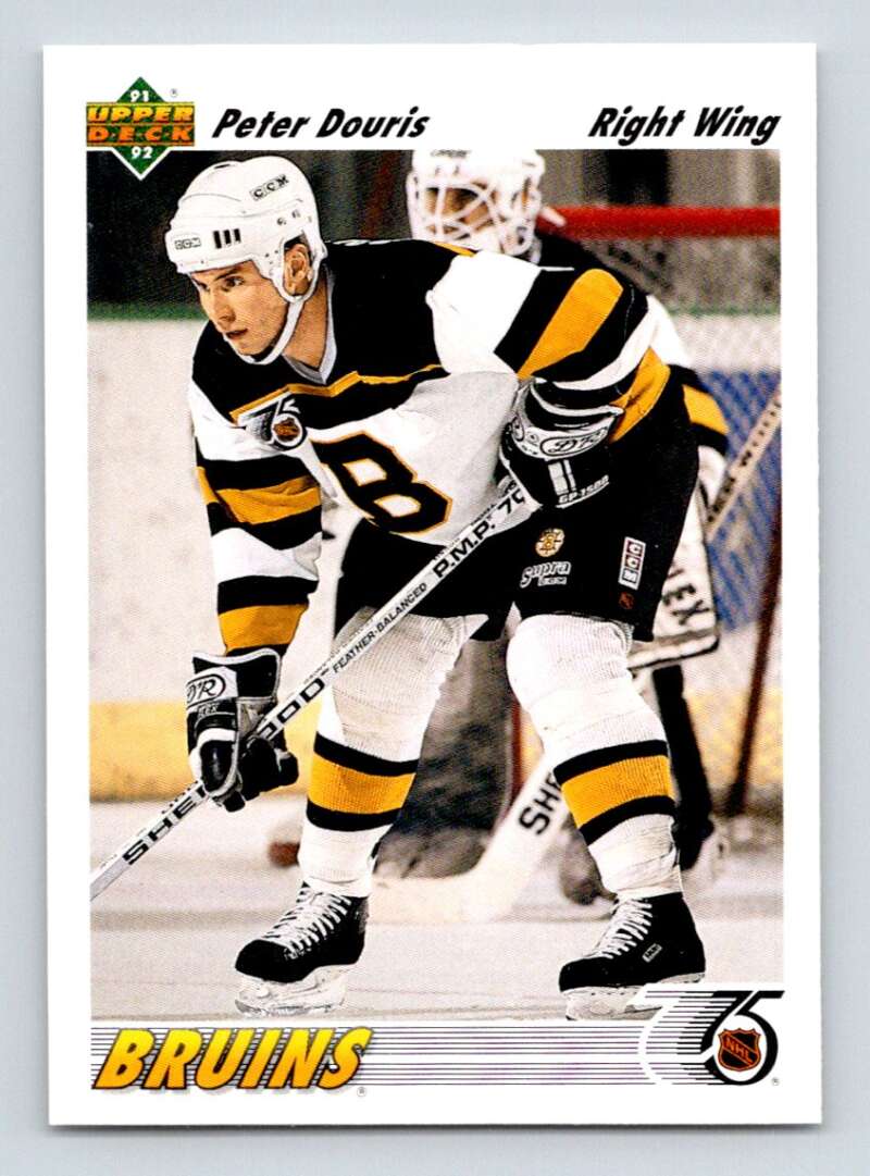 1991-92 Upper Deck #601 Peter Douris Boston Bruins Image 1