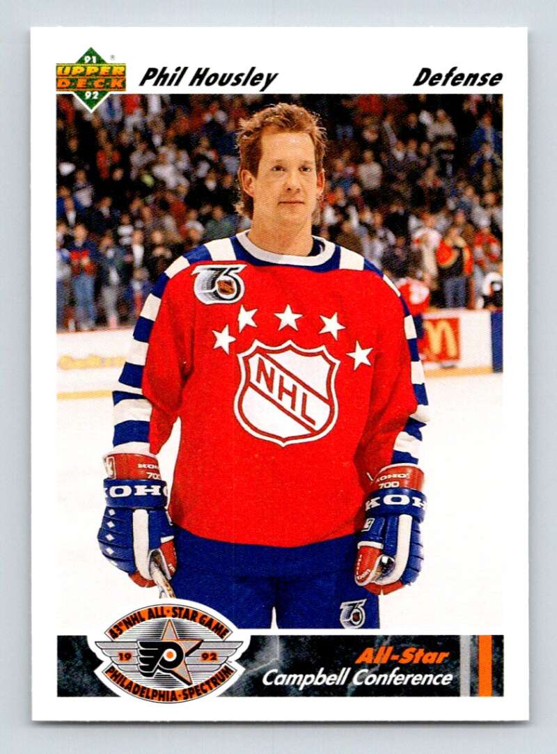 1991-92 Upper Deck #624 Phil Housley AS Winnipeg Jets Image 1