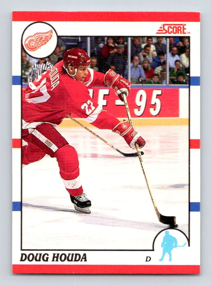 1990-91 Score Canadian Hockey #11 Doug Houda Detroit Red Wings Image 1