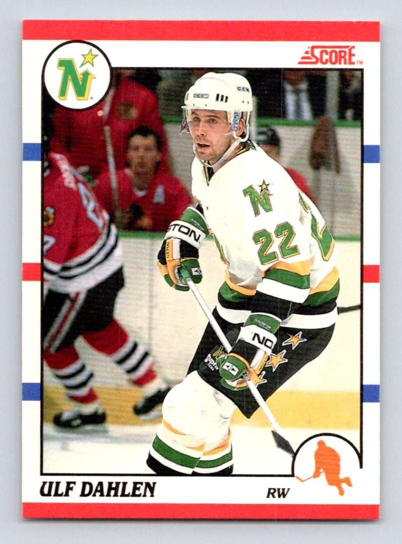 1990-91 Score Canadian Hockey #22 Ulf Dahlen Minnesota North Stars Image 1
