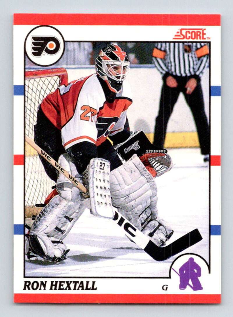 1990-91 Score Canadian Hockey #25 Ron Hextall Philadelphia Flyers Image 1