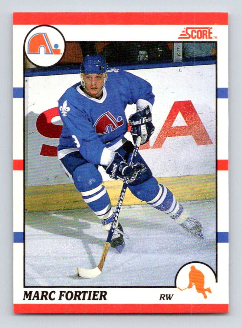 1990-91 Score Canadian Hockey #78 Marc Fortier Image 1