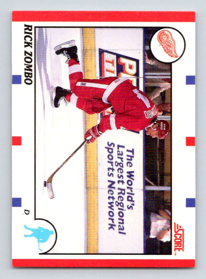 1990-91 Score Canadian Hockey #101 Rick Zombo Image 1