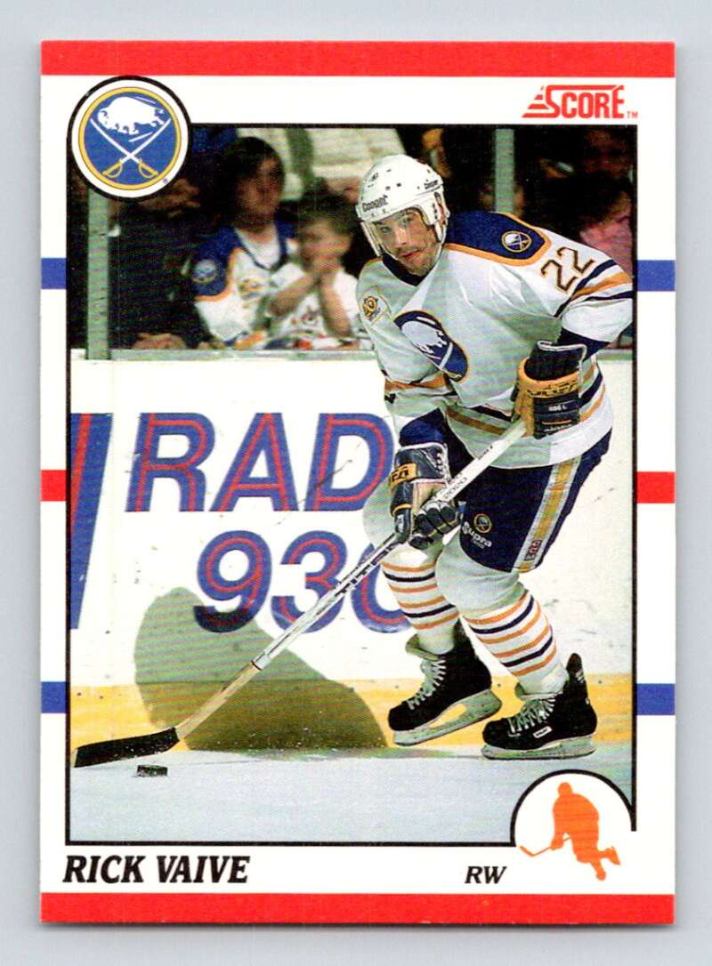 1990-91 Score Canadian Hockey #103 Rick Vaive Image 1
