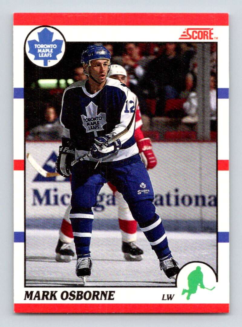 1990-91 Score Canadian Hockey #104 Mark Osborne Image 1
