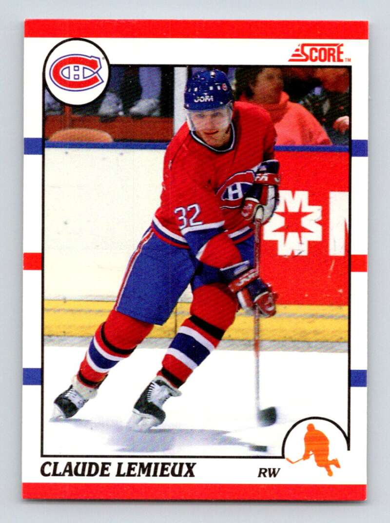 1990-91 Score Canadian Hockey #111 Claude Lemieux Image 1