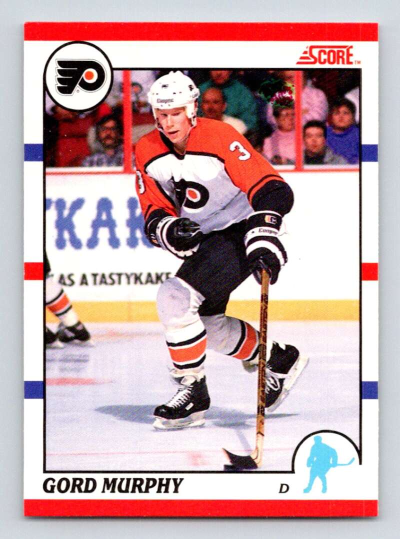 1990-91 Score Canadian Hockey #117 Gord Murphy RC Rookie Philadelphia Flyers Image 1