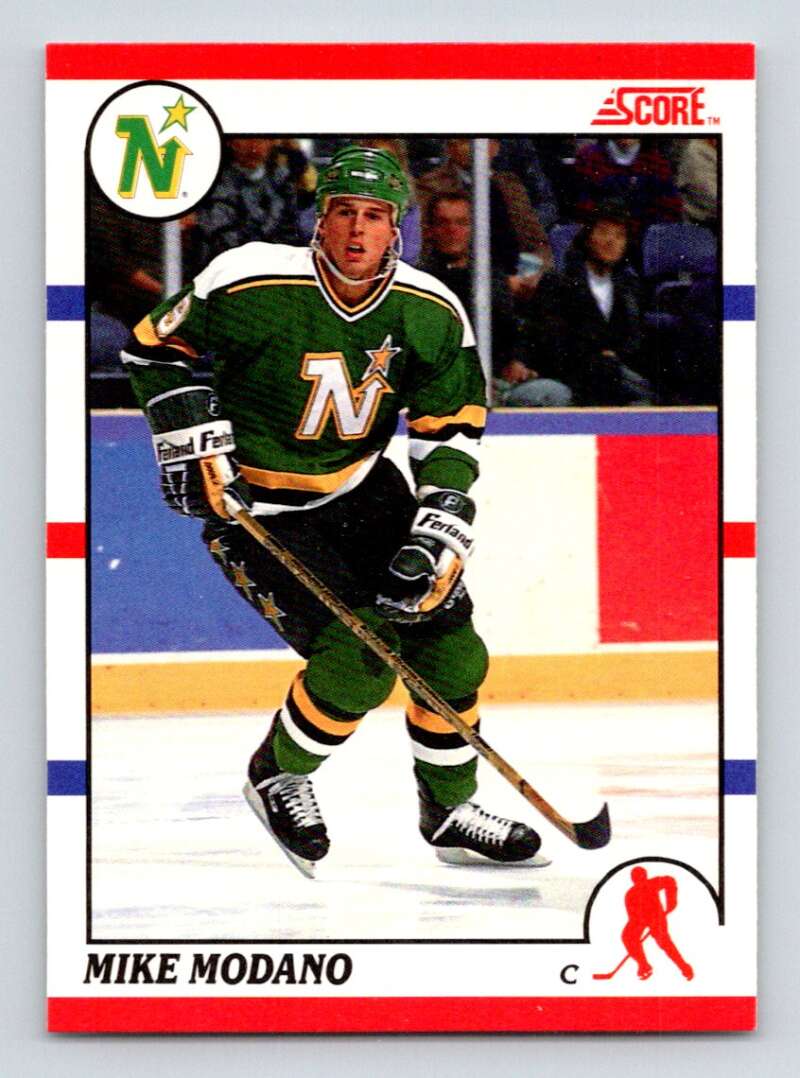 1990-91 Score Canadian Hockey #120 Mike Modano RC Rookie Minnesota North Stars Image 1