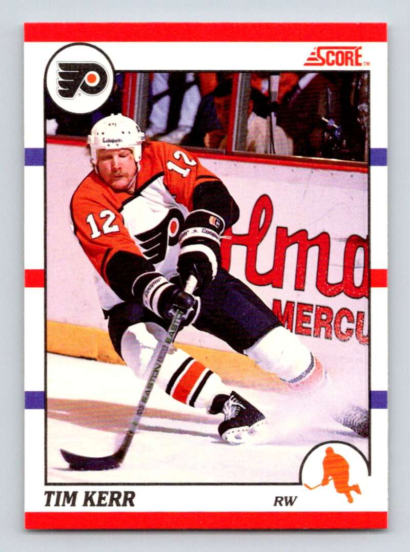 1990-91 Score Canadian Hockey #177 Tim Kerr Philadelphia Flyers Image 1