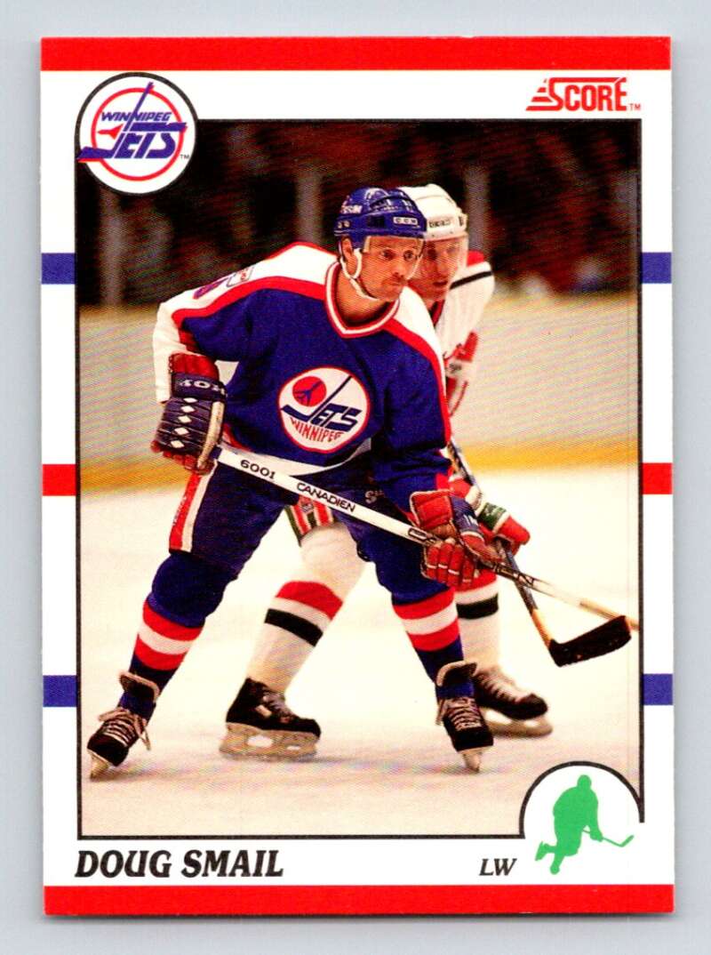 1990-91 Score Canadian Hockey #196 Doug Smail Image 1