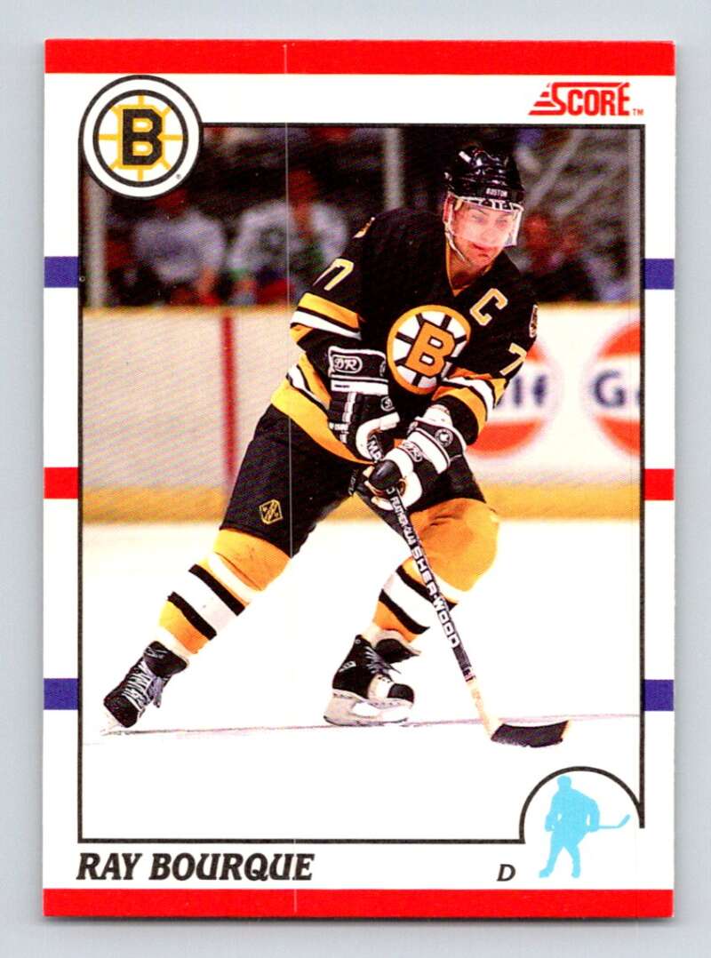 1990-91 Score Canadian Hockey #200 Ray Bourque Image 1