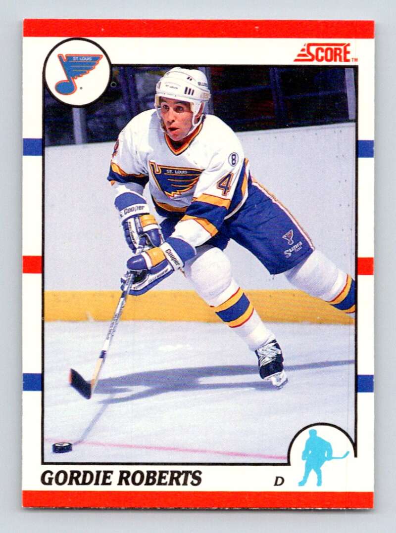 1990-91 Score Canadian Hockey #245 Gordie Roberts Image 1