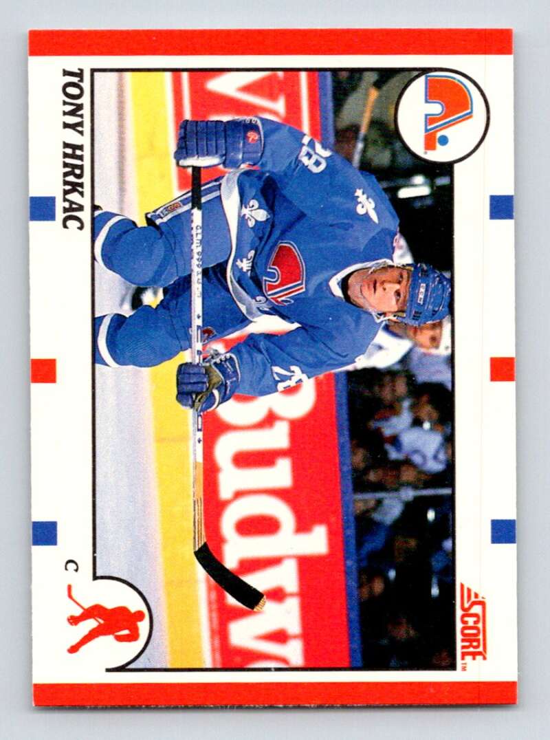 1990-91 Score Canadian Hockey #256 Tony Hrkac Image 1