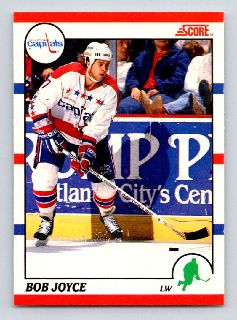 1990-91 Score Canadian Hockey #291 Bob Joyce Washington Capitals Image 1
