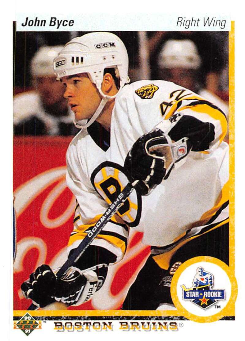 1990-91 Upper Deck Hockey #25 John Byce Image 1