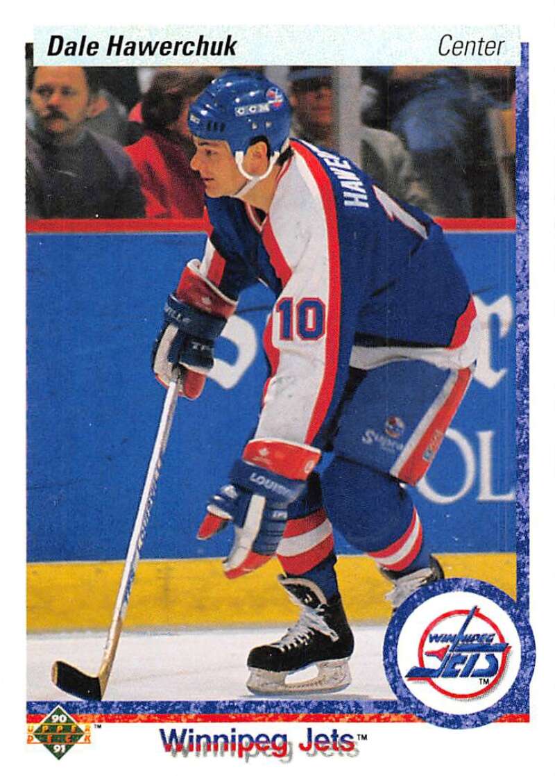 1990-91 Upper Deck Hockey #53 Dale Hawerchuk Image 1
