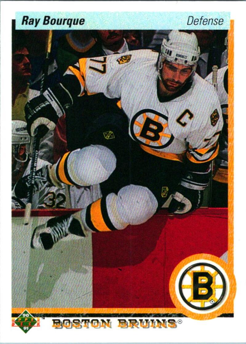 1990-91 Upper Deck Hockey #64 Ray Bourque Image 1