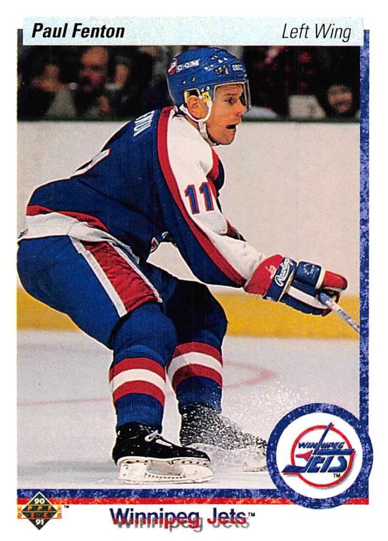 1990-91 Upper Deck Hockey #92 Paul Fenton Image 1