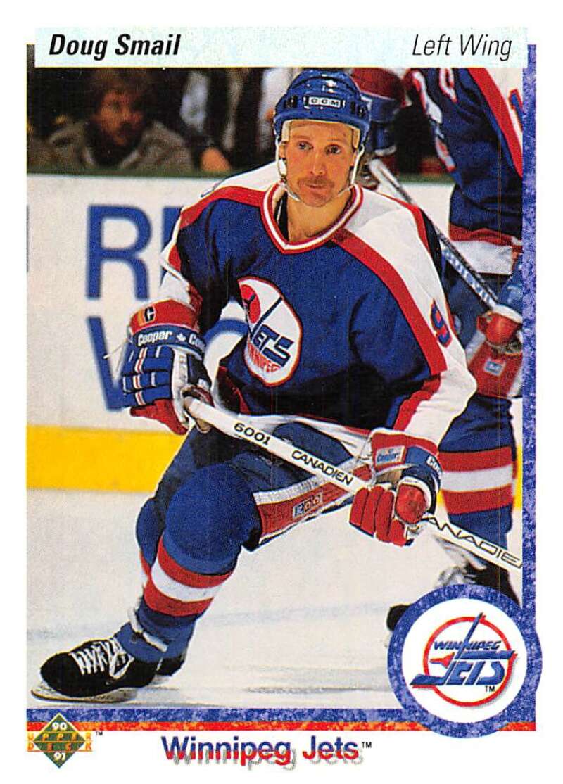 1990-91 Upper Deck Hockey #105 Doug Smail Image 1