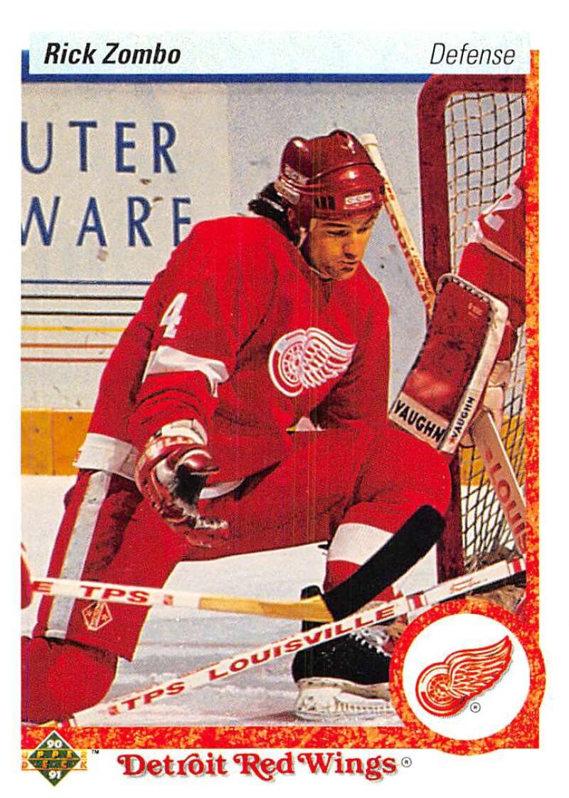 1990-91 Upper Deck Hockey #115 Rick Zombo Image 1