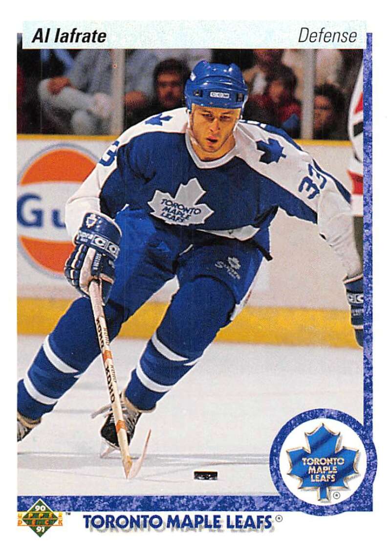 1990-91 Upper Deck Hockey #157 Al Iafrate Image 1