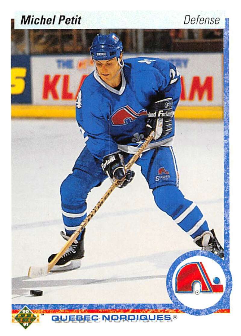 1990-91 Upper Deck Hockey #181 Michel Petit Image 1