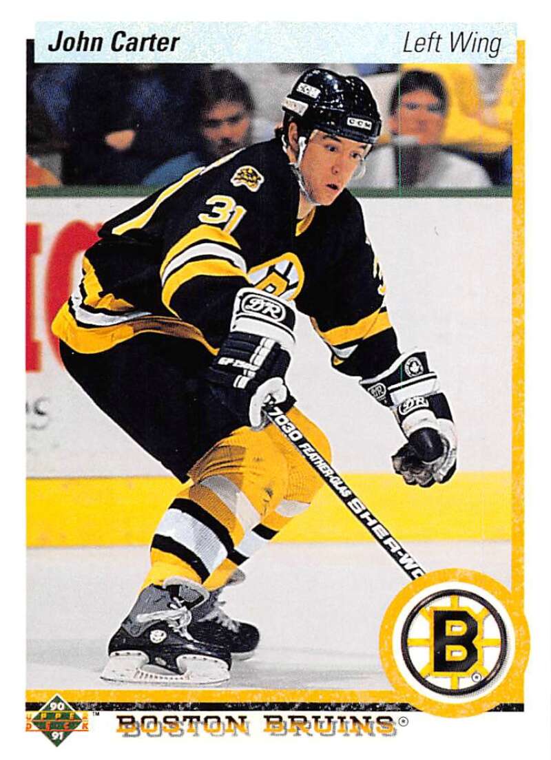 1990-91 Upper Deck Hockey #211 John Carter Image 1