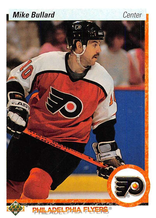 1990-91 Upper Deck Hockey  #230 Mike Bullard  Philadelphia Flyers  Image 1