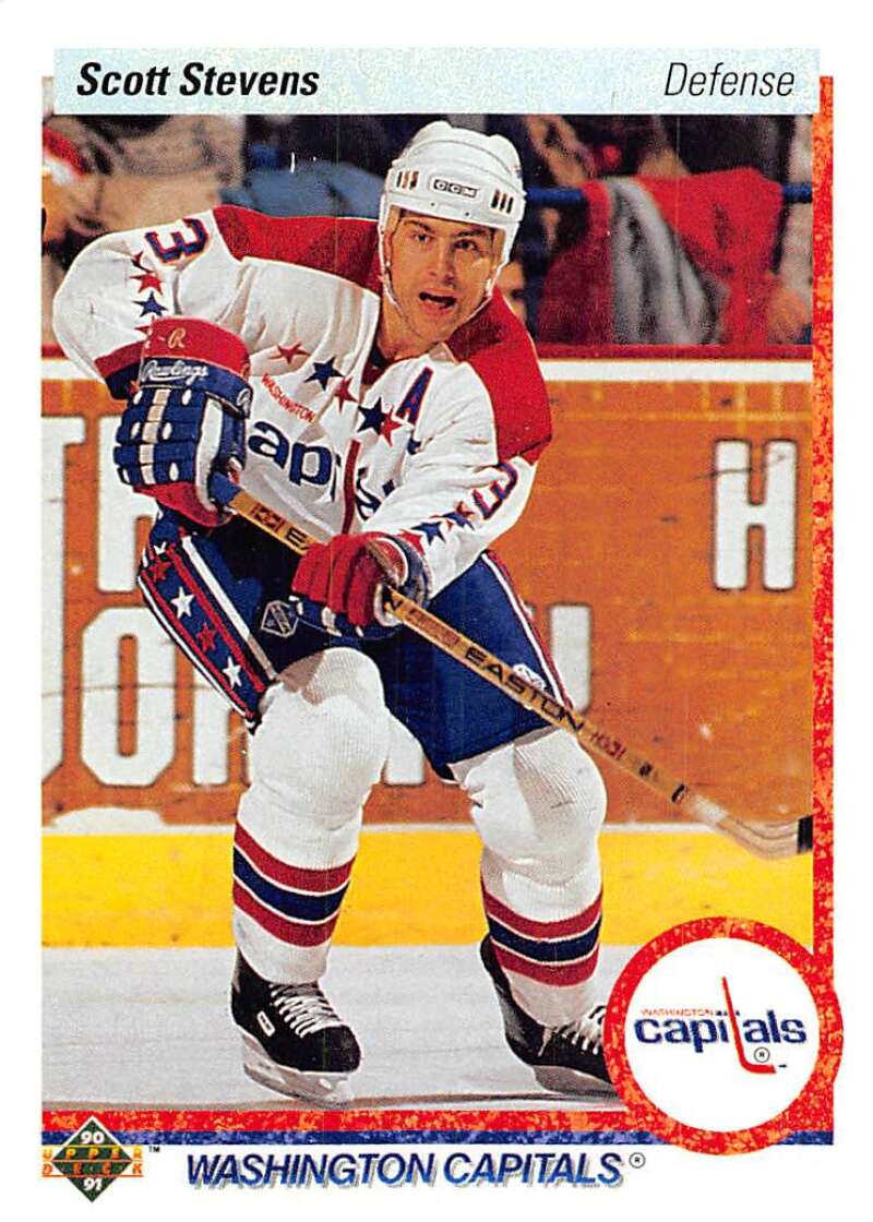 1990-91 Upper Deck Hockey #236 Scott Stevens Image 1