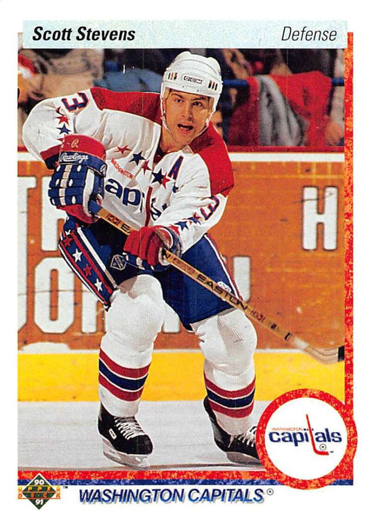1990-91 Upper Deck Hockey  #236 Scott Stevens   Image 1