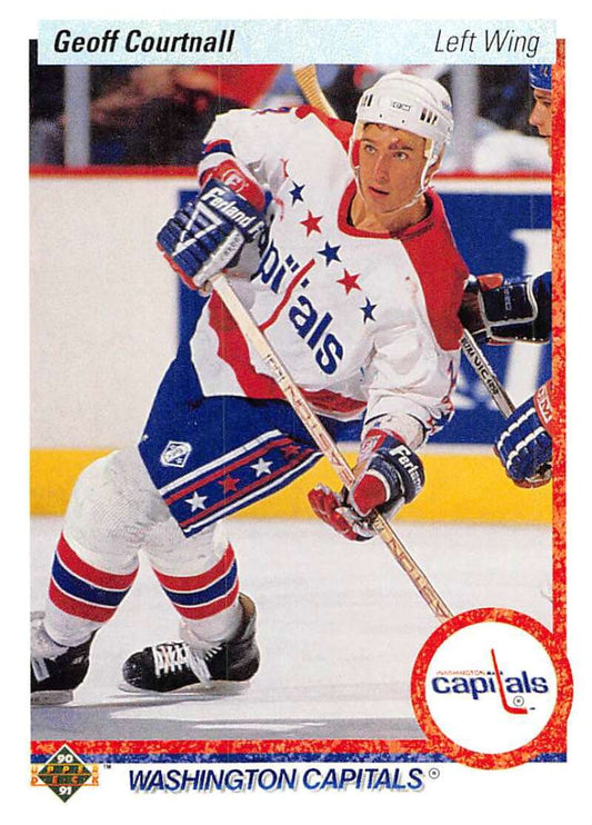 1990-91 Upper Deck Hockey  #238 Geoff Courtnall   Image 1