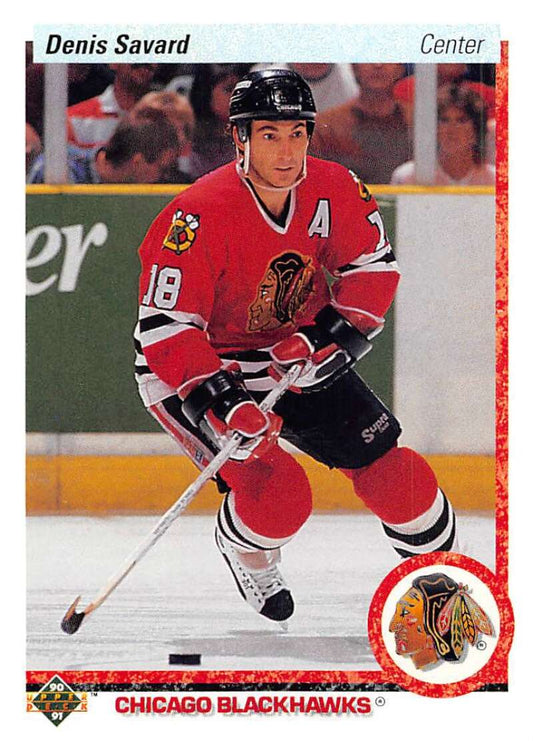 1990-91 Upper Deck Hockey  #244 Denis Savard   Image 1