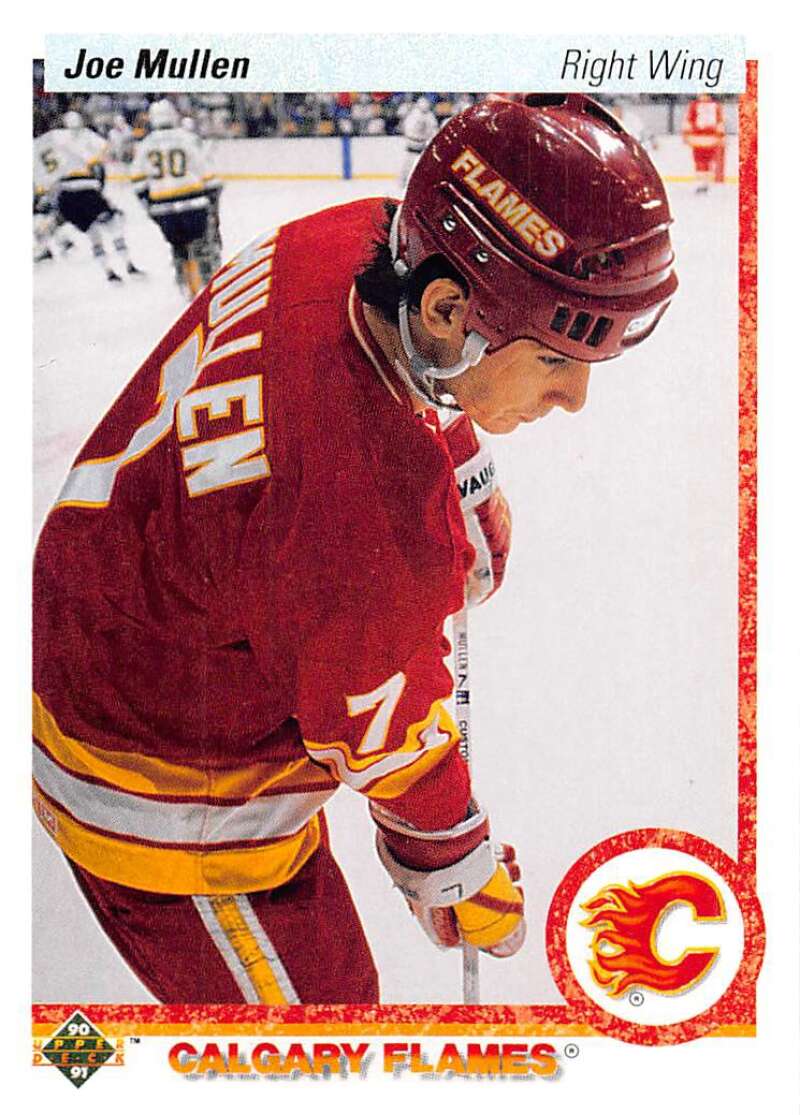1990-91 Upper Deck Hockey #252 Joe Mullen Image 1